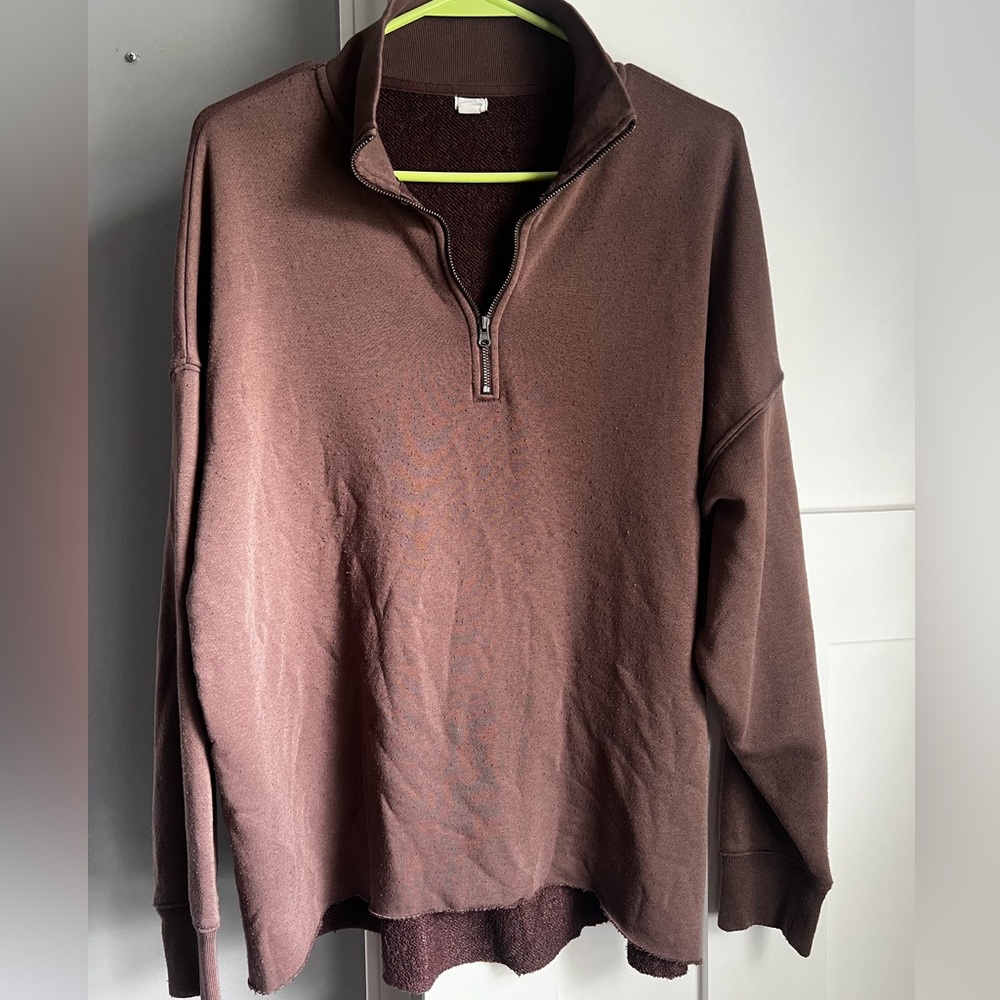 American Eagle Aerie quarter zip up sweatshirt 🦅